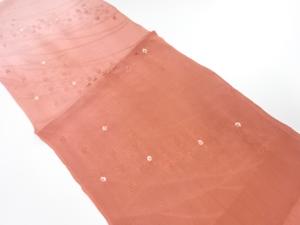 未使用品　正絹　絞り　帯揚げ